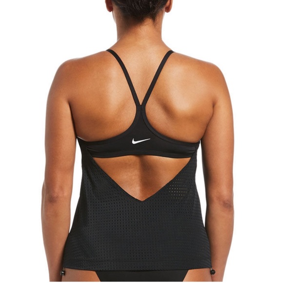 nike Essential Layered Tankini Top - Picture 2 of 5
